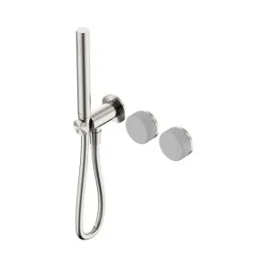 Nero Serenity Progressive Shower System With Carrara Handle And Slim Shower Brushed Nickel by Nero Tapware, a Bathroom Taps & Mixers for sale on Style Sourcebook
