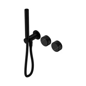 Nero Serenity Progressive Shower System With Marquina Black Handle And Slim Shower Matte Black by Nero Tapware, a Bathroom Taps & Mixers for sale on Style Sourcebook