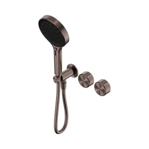 Nero Serenity Progressive Shower System With Metal Handle And Serenity Hand Shower Brushed Bronze by Nero Tapware, a Bathroom Taps & Mixers for sale on Style Sourcebook