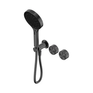 Nero Serenity Progressive Shower System With Metal Handle And Serenity Hand Shower Gun Metal by Nero Tapware, a Bathroom Taps & Mixers for sale on Style Sourcebook