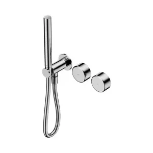 Nero Serenity Progressive Shower System With Metal Handle And Slim Shower Chrome by Nero Tapware, a Bathroom Taps & Mixers for sale on Style Sourcebook