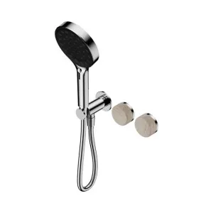 Nero Serenity Progressive Shower System With Rome Travertine Handle And Serenity Hand Shower Chrome by Nero Tapware, a Bathroom Taps & Mixers for sale on Style Sourcebook