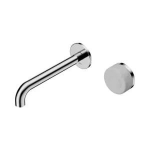 Nero Serenity Progressive Wall Basin Mixer 160mm Spout With Carrara Handle Chrome by Nero Tapware, a Bathroom Taps & Mixers for sale on Style Sourcebook