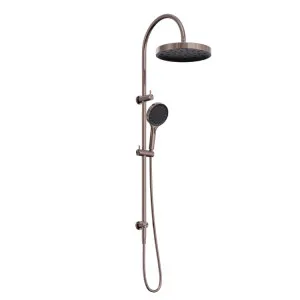 Nero Serenity Twin Shower Brushed Bronze by Nero Tapware, a Shower Heads & Mixers for sale on Style Sourcebook