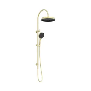 Nero Serenity Twin Shower Brushed Gold by Nero Tapware, a Shower Heads & Mixers for sale on Style Sourcebook