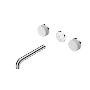 Nero Serenity Wall Basin Set 220mm Spout With Carrara Handle Trim Kit Only Chrome by Nero Tapware, a Bathroom Taps & Mixers for sale on Style Sourcebook