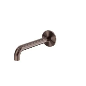 Nero Serenity Wall Basin/Bath Spout 220mm Brushed Bronze by Nero Tapware, a Bathroom Taps & Mixers for sale on Style Sourcebook