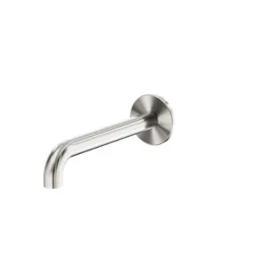 Nero Serenity Wall Basin/Bath Spout 220mm Brushed Nickel by Nero Tapware, a Bathroom Taps & Mixers for sale on Style Sourcebook
