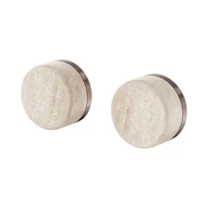 Nero Serenity Wall Top Assembly With Rome Travertine Handle Brushed Bronze by Nero Tapware, a Bathroom Taps & Mixers for sale on Style Sourcebook