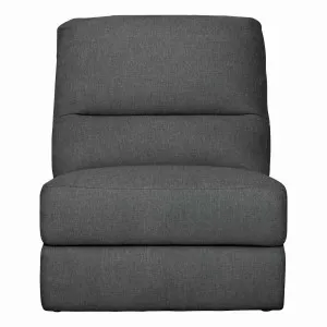 Portland Sofa Single Extension in Belfast Charcoal by OZ Design, a Sofas for sale on Style Sourcebook
