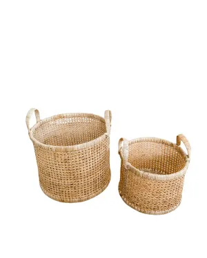 Rattan BaskeT - SET by Koko Collective, a Baskets & Boxes for sale on Style Sourcebook