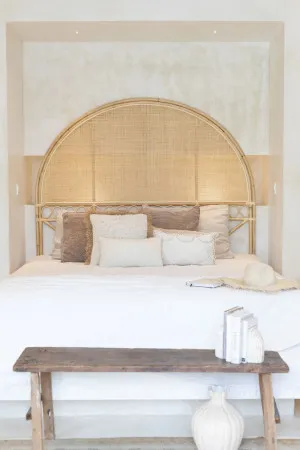 Luna Teak Wood   Rattan Chair by Koko Collective, a Chairs for sale on Style Sourcebook