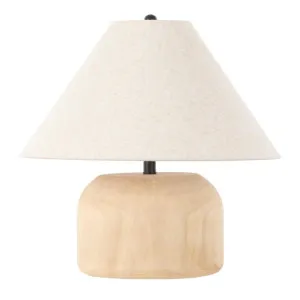 Harol Wooden Table Lamp - Natural by Interior Secrets - AfterPay Available by Interior Secrets, a Lamps for sale on Style Sourcebook