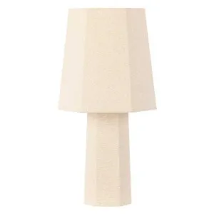 Kurk Table Lamp - Natural by Interior Secrets - AfterPay Available by Interior Secrets, a Lamps for sale on Style Sourcebook