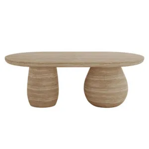 Mason Modern Indoor Premium Concrete Coffee Table - Beige by null, a Coffee Table for sale on Style Sourcebook