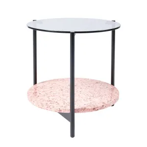 Maddox Side Table - Pink Terrazzo by null, a Coffee Table for sale on Style Sourcebook