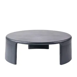Meister concrete coffee table - Black (Large) by null, a Coffee Table for sale on Style Sourcebook