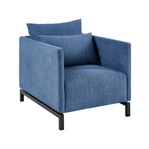 Armadale Sofa Chair - Indigo by null, a Chairs for sale on Style Sourcebook