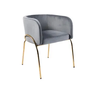 Genevieve Chair - Gunmetal by null, a Chairs for sale on Style Sourcebook