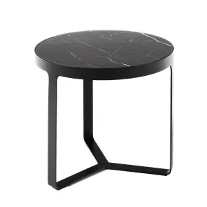 Princeton Side Table - Black Marble by null, a Coffee Table for sale on Style Sourcebook