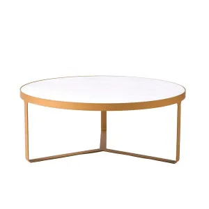 Princeton Coffee Table - White Marble by null, a Coffee Table for sale on Style Sourcebook