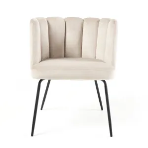 Bubble Chair - Bone Velvet by null, a Dining Chairs for sale on Style Sourcebook