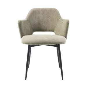 Carlisle Dining Chair - Vintage Cotton Light Green by null, a Dining Chairs for sale on Style Sourcebook