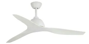 Fanco Breeze 52" AC Ceiling Fan with Wall Controller White by Fanco, a Ceiling Fans for sale on Style Sourcebook