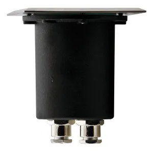 316 Stainless Steel Metro Square In-ground LED Uplighter 12v MR16 12cm Tri Colour by Havit, a Outdoor Lighting for sale on Style Sourcebook