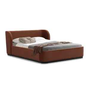 Jamar Queen Bed Frame - Umber Orange by Interior Secrets - AfterPay Available by Interior Secrets, a Beds & Bed Frames for sale on Style Sourcebook