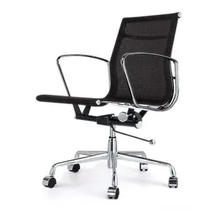Floyd Low Back Office Chair - Black Mesh - Last One by Interior Secrets - AfterPay Available by Interior Secrets, a Chairs for sale on Style Sourcebook