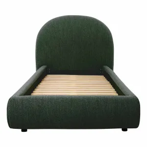 Millie Single Bed Frame in Het Green by OZ Design, a Beds & Bed Frames for sale on Style Sourcebook