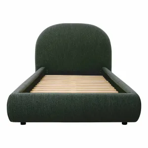 Millie King Single Bed Frame in Het Green by OZ Design, a Beds & Bed Frames for sale on Style Sourcebook