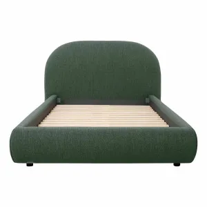 Millie King Double Frame in Het Green by OZ Design, a Beds & Bed Frames for sale on Style Sourcebook