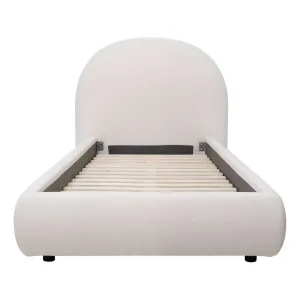 Millie Single Bed Frame in Het White by OZ Design, a Beds & Bed Frames for sale on Style Sourcebook