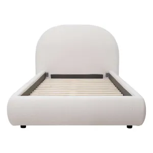 Millie King Single Bed Frame in Het White by OZ Design, a Beds & Bed Frames for sale on Style Sourcebook