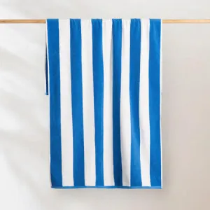 Striped Cabana Beach Towel Canningvale - Blue, Cotton Terry by Canningvale, a Sheets for sale on Style Sourcebook