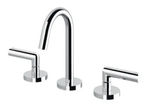 Vivid Slimline Plus Lever Basin Set Chrome In Chrome Finish By Phoenix by PHOENIX, a Bathroom Taps & Mixers for sale on Style Sourcebook