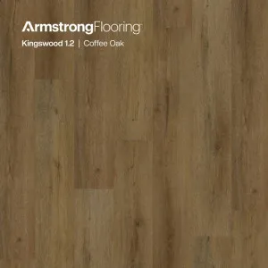 Kingswood 1.2 | Coffee Oak by Armstrong Flooring, a Hybrid Flooring for sale on Style Sourcebook