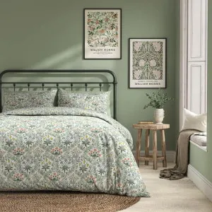 William Morris At Home Celadine Eau De Nil Quilt Cover Set by null, a Quilt Covers for sale on Style Sourcebook