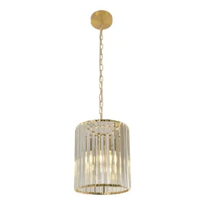 Calibo Crane Modern Luxe Crystal Pendant Small by Calibo, a Chandeliers for sale on Style Sourcebook