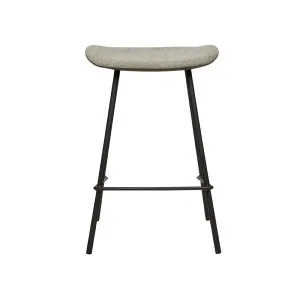 Tobi Barstool - Khaki Grey - Vintage Matt Green PU by null, a Bar Stools for sale on Style Sourcebook