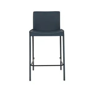 Carlo Barstool - Petrol - Black Metal by null, a Bar Stools for sale on Style Sourcebook