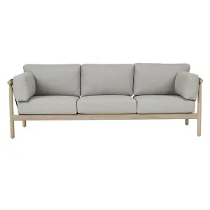 Tide Drift 3 Seater Sofa - Seaweed- Aged Teak by null, a Outdoor Sofas for sale on Style Sourcebook