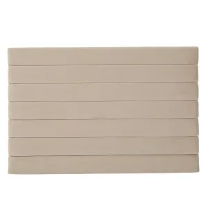 Hugo Panel Bedhead - Pearl Velvet by null, a Bed Heads for sale on Style Sourcebook