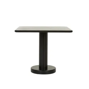 Freddie Square Dining Table - Matt Black Oak by null, a Dining Tables for sale on Style Sourcebook