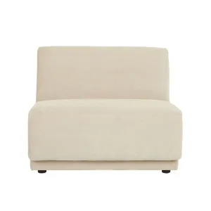 Juno Pebble 1S Centre Sofa - Soft Wheat by null, a Sofas for sale on Style Sourcebook