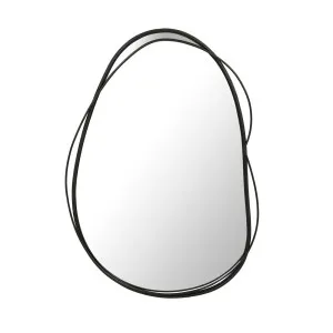 Harira Entwine Mirror - Matt Black by null, a Mirrors for sale on Style Sourcebook