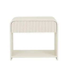 Chloe Channel Bedside - Bone by null, a Bedside Tables for sale on Style Sourcebook