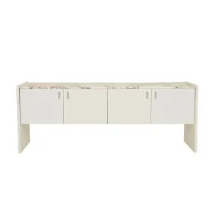 Pearce Buffet - Matt Ocean Marble - Bone by null, a Sideboards, Buffets & Trolleys for sale on Style Sourcebook